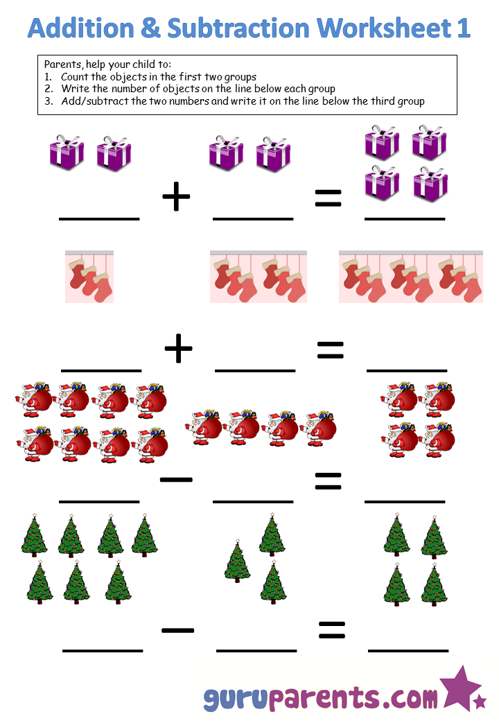 Addition and Subtraction 1