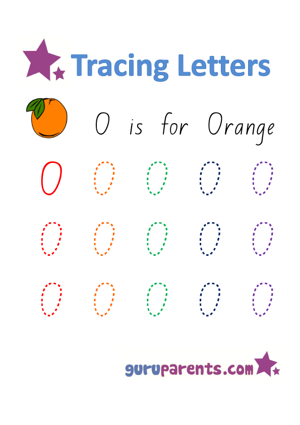 Alphabet Worksheet - Handwriting Uppercase Letter O