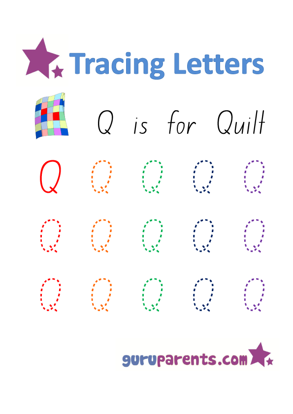 Letter Q Worksheets | guruparents