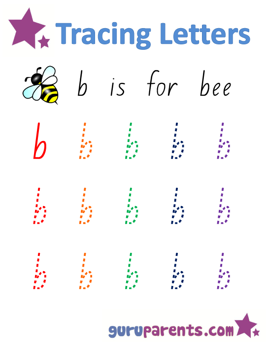 Letter B Worksheets | guruparents