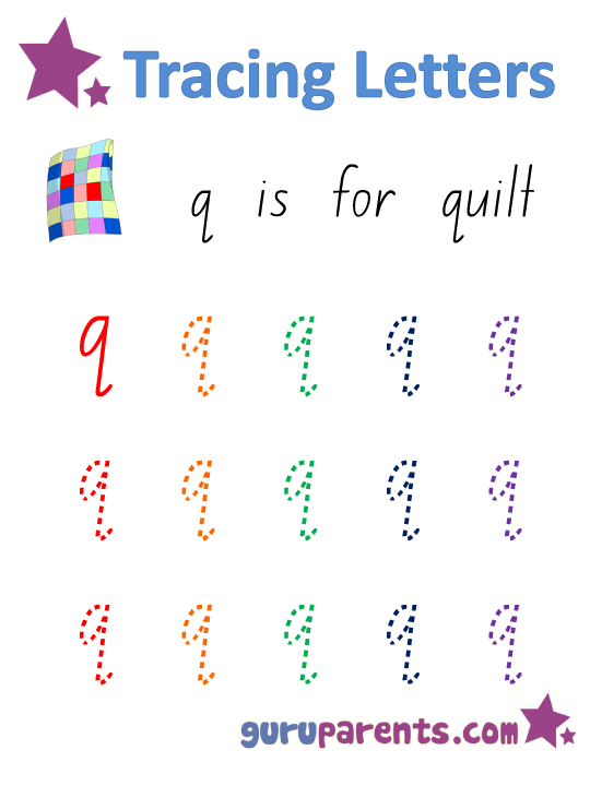 Letter Q Worksheets | guruparents