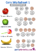 Coin Worksheets