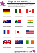 Flag First Worksheet