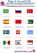 Flag-Second-Worksheet