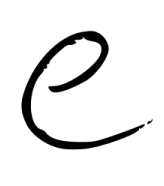 Letter e