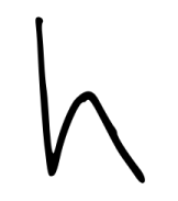 Letter H