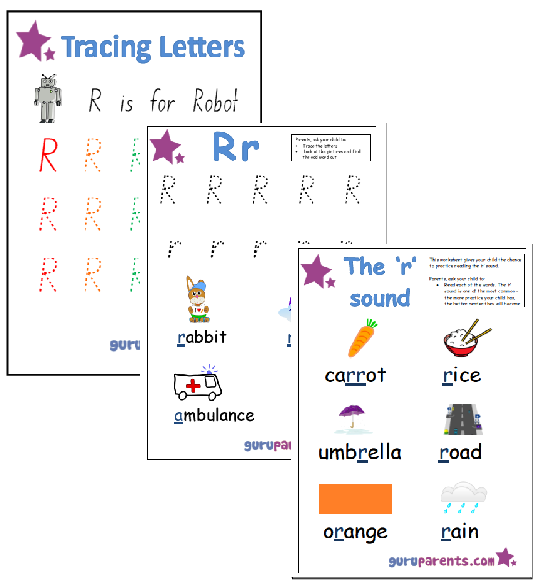 Letter R Worksheets