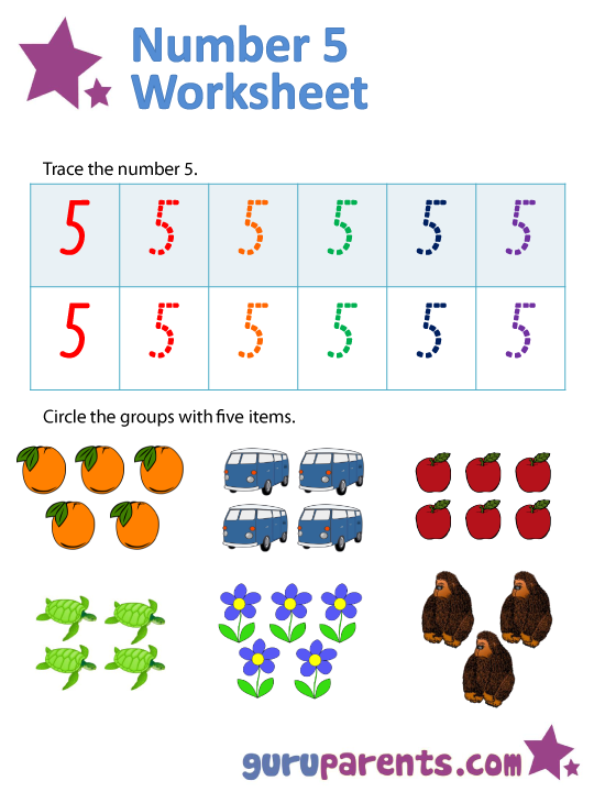 Kindergarten Math Worksheets | guruparents