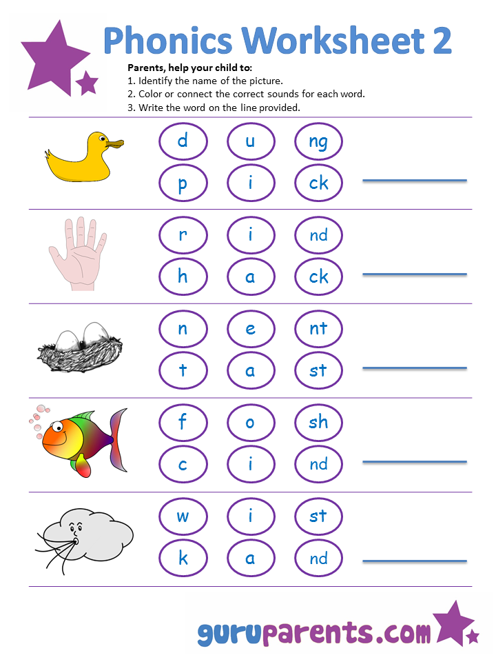 Teach Child How To Read Phonics For Nursery 2