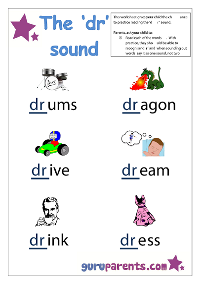 Preschool Letter Worksheet - dr sound