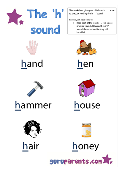 Letter H Worksheets Guruparents letter-h-beginning-sound-coloring-page