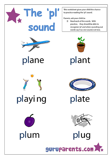 Beginning Sounds Worksheets | guruparents