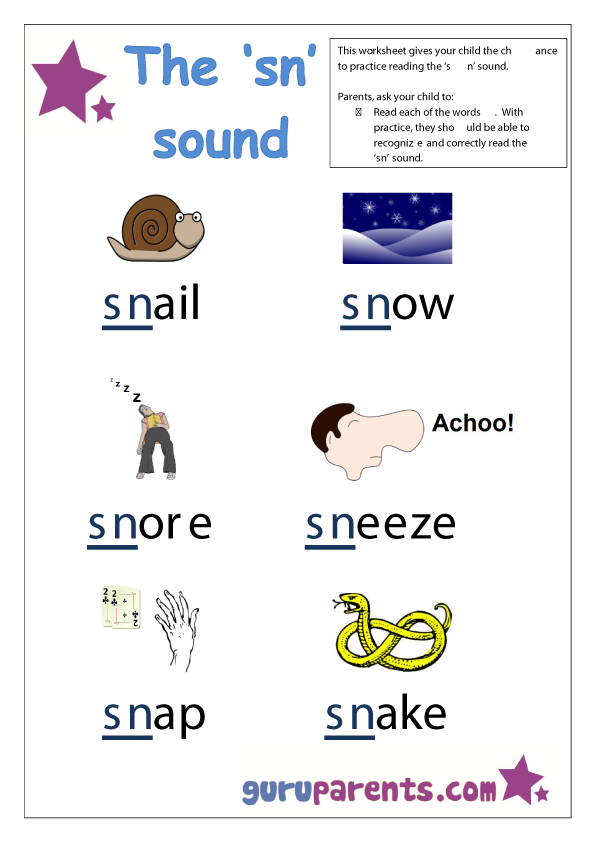 Beginning Sounds Worksheets | guruparents