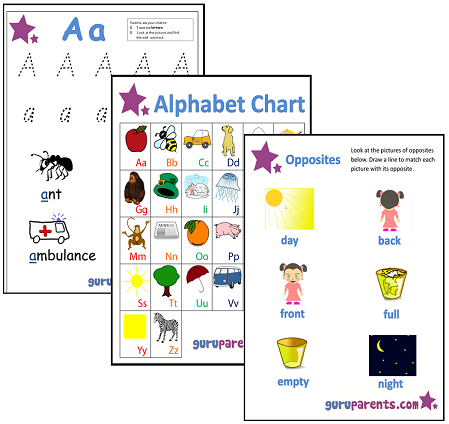preschool worksheets