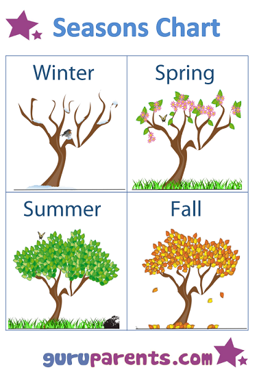 Chart On Winter Season