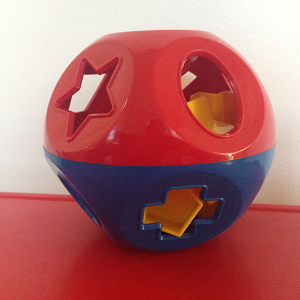 Tupperware Shape Sorter