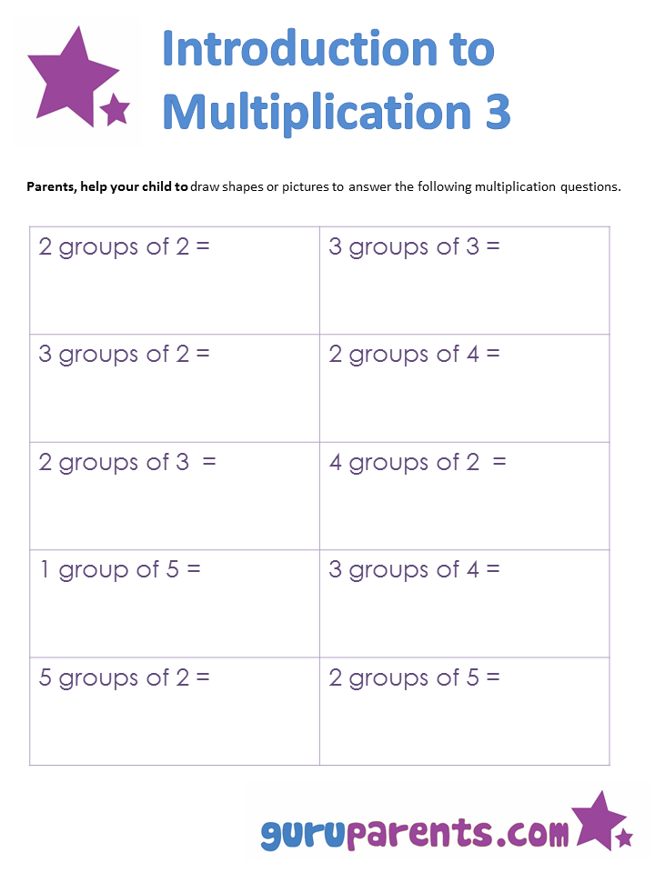 Introduction to Multiplication | guruparents